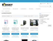 Tablet Screenshot of budget-computers.nl